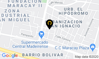 Mapa de Lenceria Angel Grabriel C.a en Maracay
