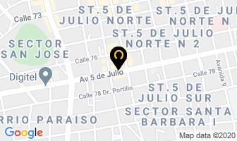 Mapa de Libansir Rental Inmobiliaria en Maracaibo