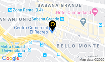 Mapa de Libreria Diesas en Caracas