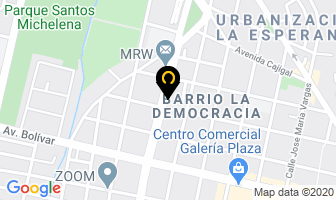 Mapa de Libreria Editorial Universitaria, C.a en Maracay