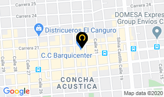 Mapa de Librociencias en Barquisimeto