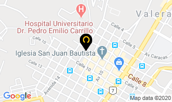 Mapa de Lic. Adriana Ramirez Balza en Valera