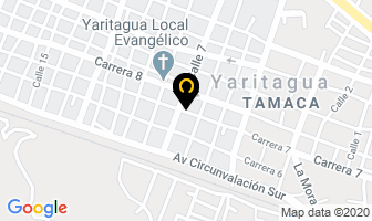 Mapa de Licda. Yaritza Rodriguez. Psicologa en Yaritagua