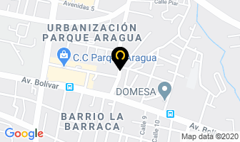 Mapa de Licores Gomez en Maracay
