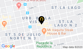 Mapa de Light And Tasty en Maracaibo