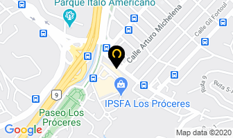 Mapa de Locatel en Caracas