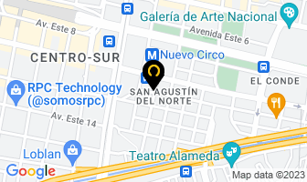 Mapa de Lt Automotor Store C.a en Caracas