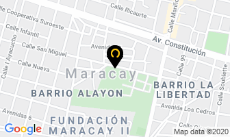 Mapa de Lubrevica en Maracay