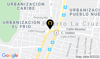 Mapa de Lubricantes Danco C.a en Puerto La Cruz