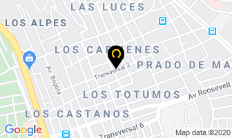 Mapa de Lunchería - Restaurant “Medina” en Caracas
