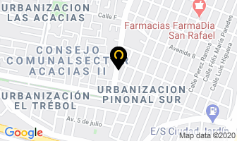 Mapa de M´ Victoria F.p en Maracay