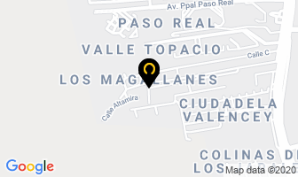 Mapa de Maderas Calero C.a. en San Diego