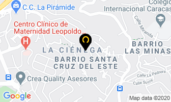 Mapa de Manicure Y Pedicure A Domicilio en Caracas
