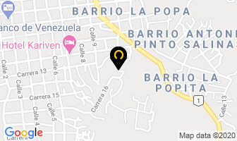 Mapa de Manufacturas C.j.r en San Antonio del Táchira