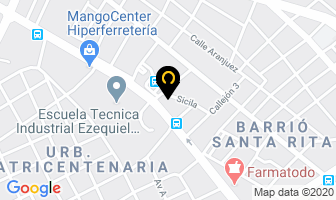 Mapa de Maquinarias La Fortaleza en Barinas