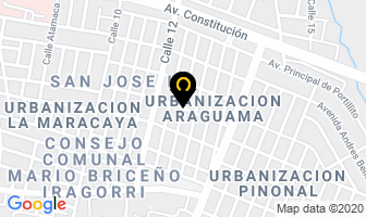 Mapa de Maracay Edo Aragua en Girardot