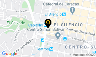 Mapa de Marcelino Aleman en Caracas