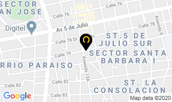 Mapa de Marcoss Pizzería en Maracaibo