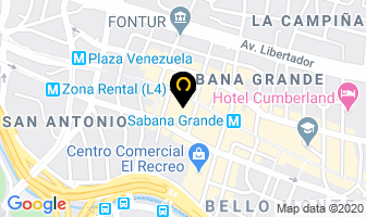 Mapa de Marvini Baby en Caracas