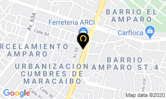 Mapa de Materiales Electricos en Maracaibo