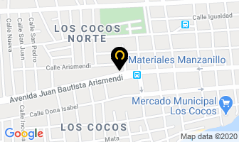 Mapa de Materiales Manzanillo, C.a. en Porlamar