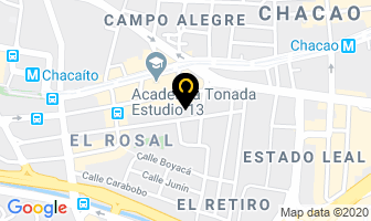 Mapa de Mbe Postal Minds, C. A. en Chacao