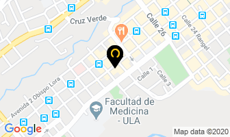 Mapa de Medico Dental Llanos en Mérida