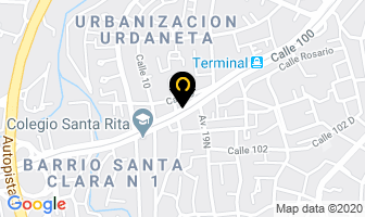 Mapa de Medicos Del Centro Clinico Materno Pediatrico Zulia en Maracaibo