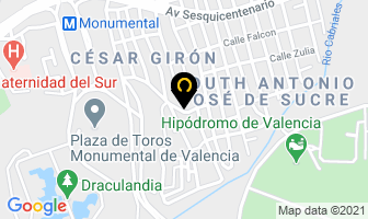 Mapa de Mega Festejos en Valencia