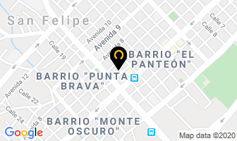 Mapa de Megumi Sushi&bar en San Felipe