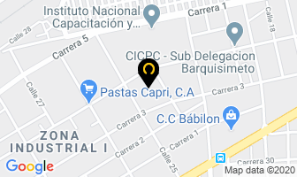 Mapa de Metrobus Lara, C.a. en Barquisimeto