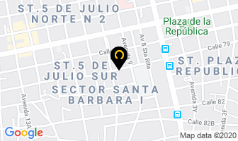 Mapa de Mimadito´s en Maracaibo