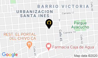 Mapa de Mitsu Partes Ojs C.a en Barquisimeto