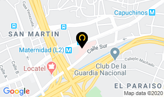 Mapa de Modelo Profesional en Caracas