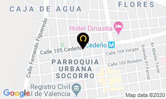 Mapa de Modulares Cedeño, C.a en Valencia