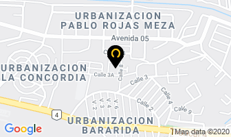 Mapa de Molinarte Produccion en Caracas
