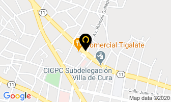 Mapa de Moto Junter La Villa C.a. en Villa de Cura