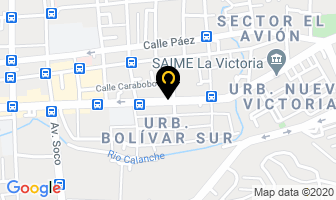 Mapa de Moto Shop C. A en La Victoria