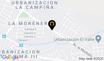 Mapa de Motorepuestos Jhobran en Cabudare
