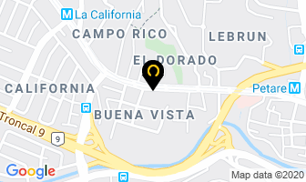 Mapa de Motorepuestos Jumpy en Caracas