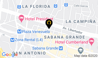 Mapa de Muebleria El Comienzo en Caracas