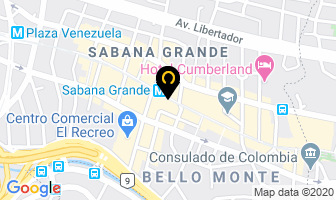 Mapa de Muebleria El Comienzo C.a. en Caracas