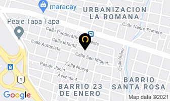 Mapa de Multiclerk De Venezuela C.a. en Maracay