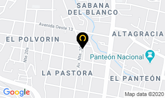 Mapa de Multiplacas Graficas Andina en Caracas