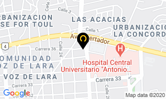 Mapa de Multiservicios Azuacar's C.a en Barquisimeto