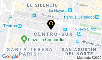 Mapa de Multiservicios Casaser en Caracas