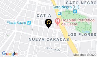 Mapa de Multiservicios Electroaire 3000, C.a. en Caracas