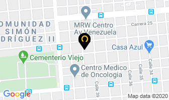 Mapa de Multiservicios Hidromáticos Occidente en Barquisimeto