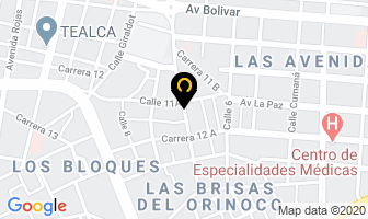 Mapa de Multiservicios Longino en Maturín