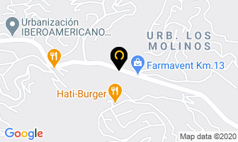 Mapa de Multiservicios Rafant en Caracas